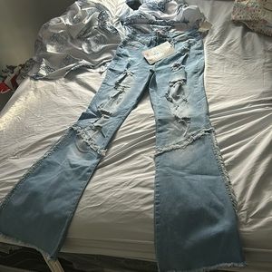 Madrag High Rise Flare Jeans